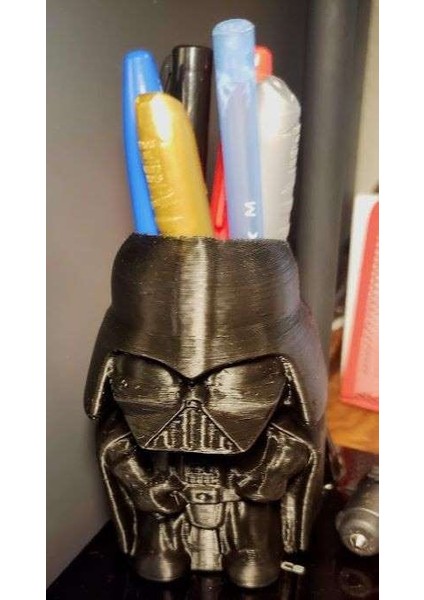 Darth Vader Kalem ve Kalemlik (Sadece Plastik Aparattır!!!) 3D