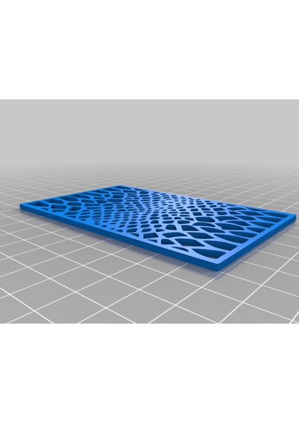 Sürüngen Şablon Deseni 3D