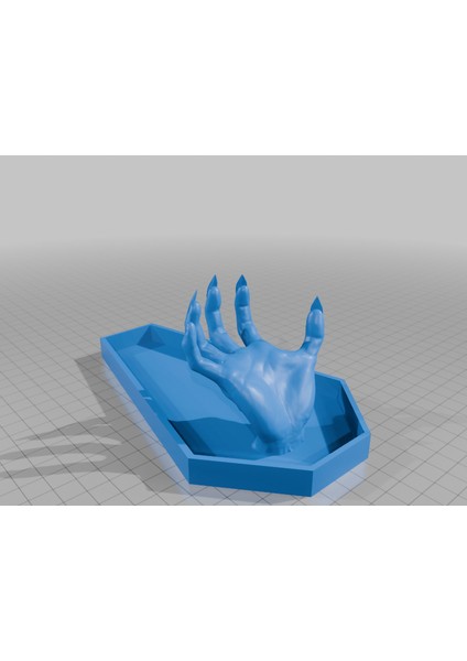 Tabut Pençesi El Takı Sahibi (Plastik Aparattır!!!) 3D