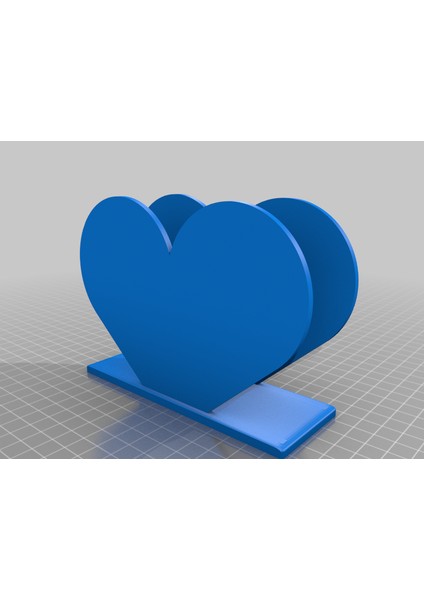 Kalpli Peçetelik #sevgililer Günü 3D