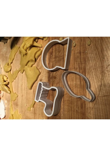 Kaprisli Çorap Veya Çizme Çerez Kesici T3300548 3D