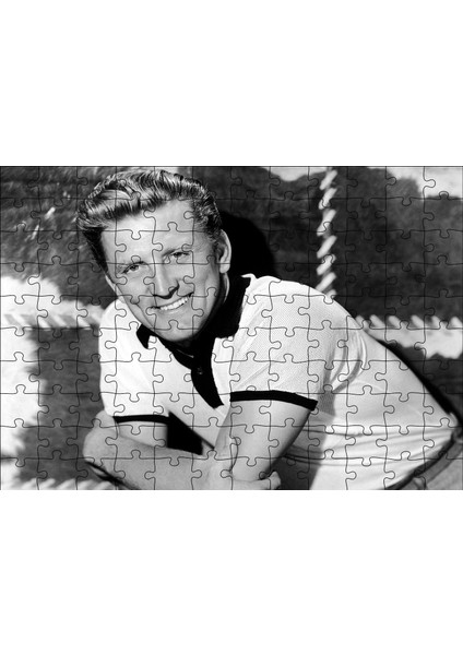 Kirk Douglas 120 Parça Puzzle Yapboz Mdf (Ahşap)