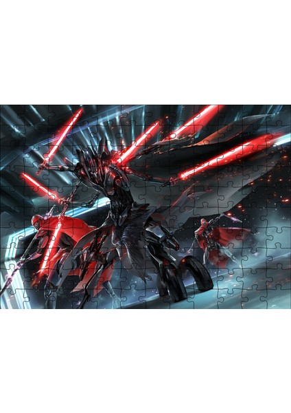 Star Wars General Grievous 120 Parça Puzzle Yapboz Mdf (Ahşap)