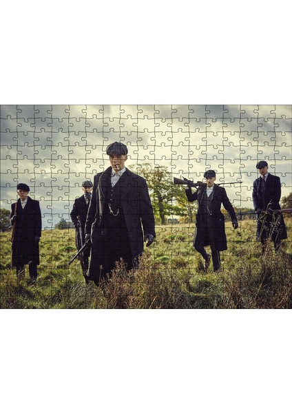 Peaky Blinders 255 Parça Puzzle Yapboz Mdf (Ahşap)