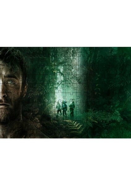 Jungle Daniel Radcliffe 120 Parça Puzzle Yapboz Mdf (Ahşap)