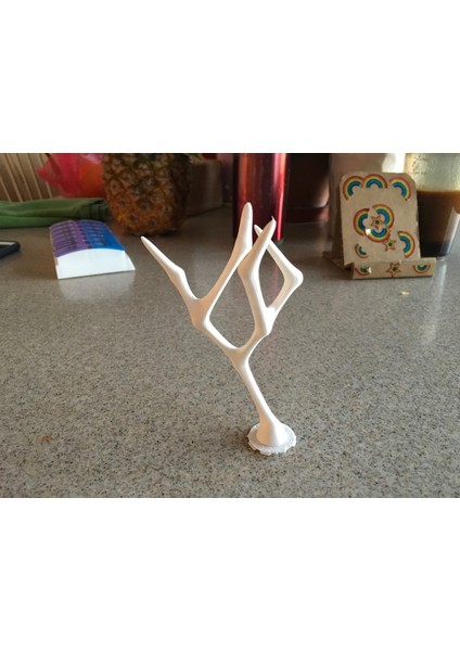 Bükülme Eşkenar Dörtgen Dodekahedra Ağacı 3D