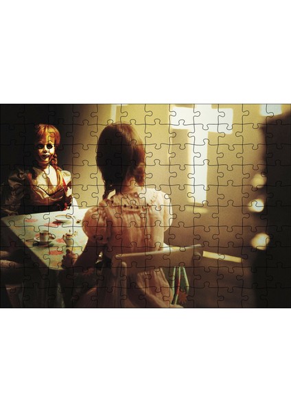 Cakapuzzle Annabelle 2 Korku Karakteri 120 Parça Puzzle Yapboz Mdf (Ahşap)