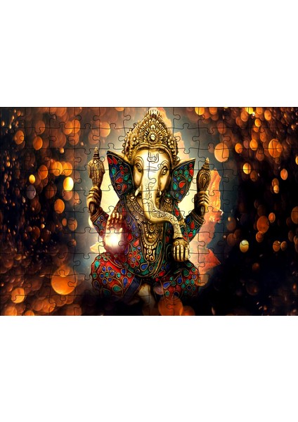 Cakapuzzle Hunduizim Tanrı Heykeli 120 Parça Puzzle Yapboz Mdf (Ahşap)