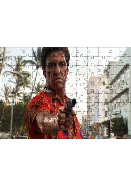 Cakapuzzle Yaralı Yüz Kan Revan Içinde 120 Parça Puzzle Yapboz Mdf (Ahşap)