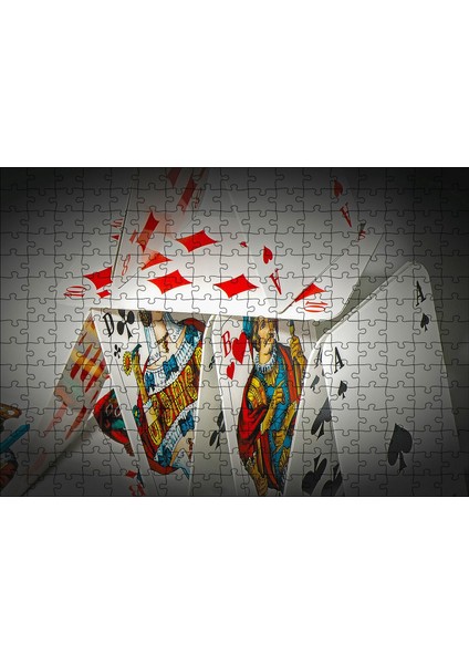 Cakapuzzle Uzun Yeleli Şahlanan At Görseli 255 Parça Puzzle Yapboz Mdf (Ahşap)