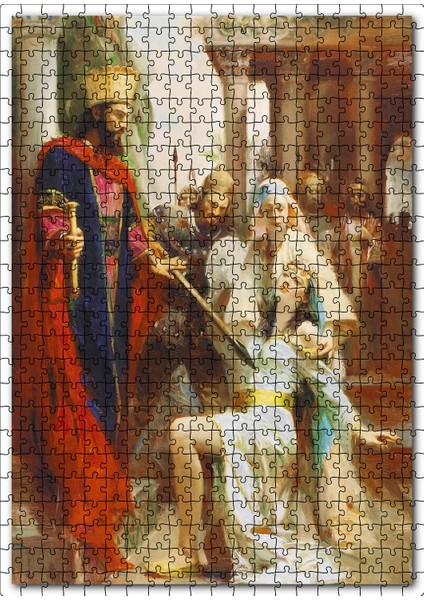 Pino Daeni Premses Ester Görseli 120 Parça Puzzle Yapboz Mdf (Ahşap)