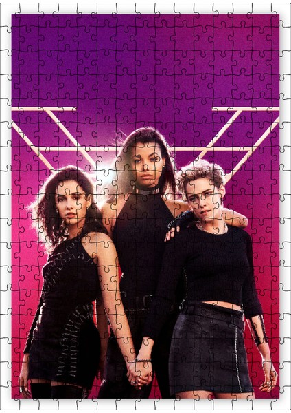 Charlie'nin Melekleri Scott, Balinska ve Stewart 255 Parça Puzzle Yapboz Mdf (Ahşap)