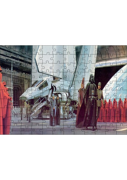 Ralph Mcquarrie Star Wars 120 Parça Puzzle Yapboz Mdf (Ahşap)