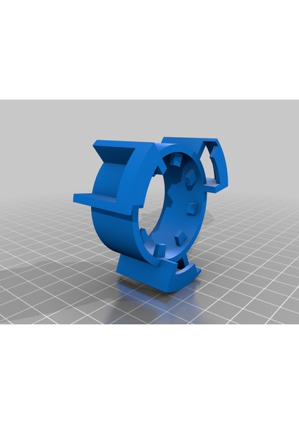 2013 Nissan Versa Note Far Kilitleme Halkası (Sadece Plastik Aparattır!!!) 3D