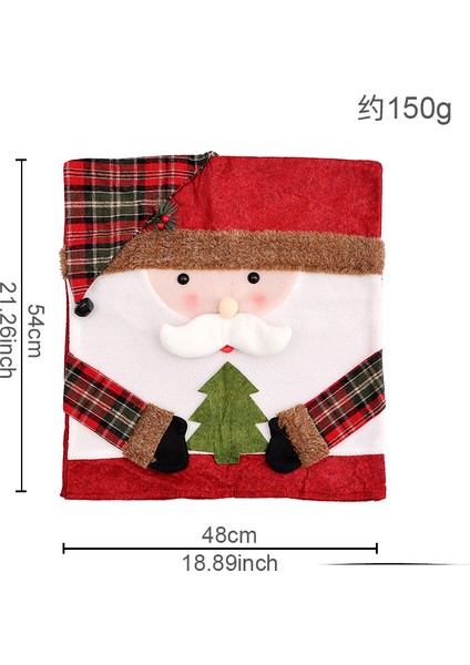 Yeni Noel Dekorasyon Sandalye Arka Kapağı (Yurt Dışından) fiyatları