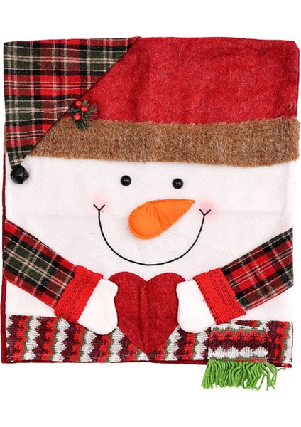 Yeni Noel Dekorasyon Sandalye Arka Kapağı (Yurt Dışından)