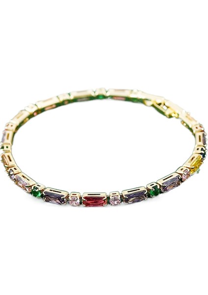 Yeni Renkli Zircon El Takı Bilezik (Yurt Dışından)