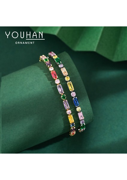 Yeni Renkli Zircon El Takı Bilezik (Yurt Dışından) indirimleri