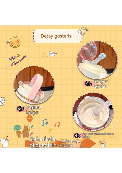 Büyük Kapasiteli Kulomi Su Bardağı Termos Bardağı (Yurt Dışından) fırsatları