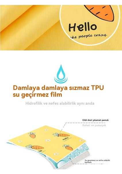 Su Geçirmez ve Yan Sızıntı Önleyici Çocuk Bakım Yatak (Yurt Dışından) modelleri