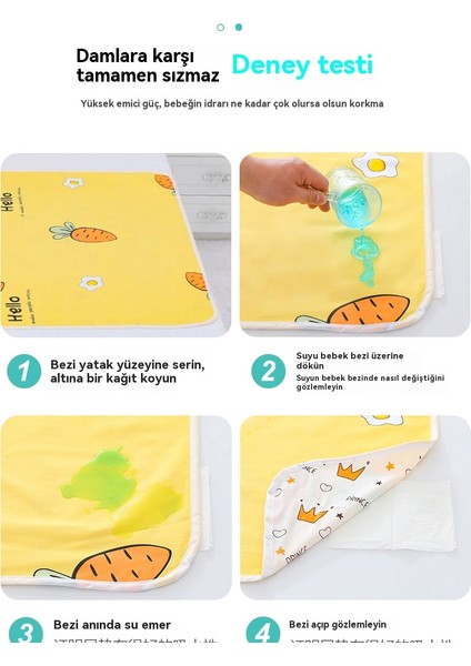 Su Geçirmez ve Yan Sızıntı Önleyici Çocuk Bakım Yatak (Yurt Dışından) fırsatları