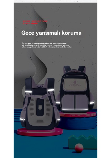 Sini Ilköğretim Okulu Omurga Azaltma Okul Çantası (Yurt Dışından) indirimleri