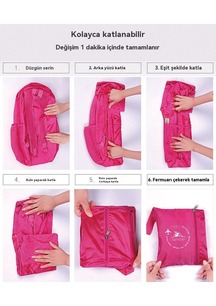 Japon Katlanır Büyük Kapasiteli Açık Tırmanma Çantası (Yurt Dışından) indirimleri