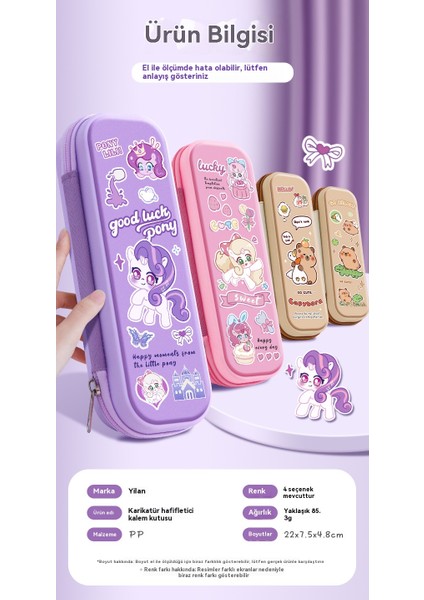 Kapbara Kırtasiye Kutusu Su Geçirmez Kalem Çantası (Yurt Dışından) indirimleri