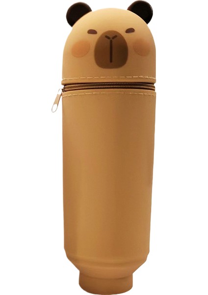 Teleskopik Kalem Tutucu Katlanabilir Hayvan Şekilli Kalem Çantası (Yurt Dışından)