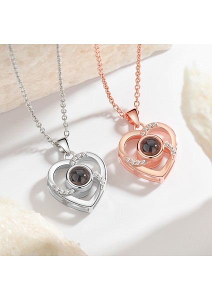 Projeksiyon Taş Kolye Içi Boş Aşk Kolye (Yurt Dışından) indirimleri