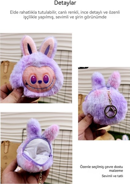 Rabb Yaratıcı Karikatür Peluş Bozuk Para Cüzdanı (Yurt Dışından) fiyatları