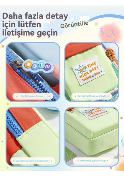 Küçük Okul Çantası Yıldız Kalem Çantası Büyük Kapasiteli (Yurt Dışından) modelleri