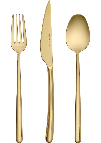 Bahama 30 Parça Çatal Kaşık Bıçak Takımı Titanyum Gold fiyatları