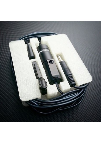 Audio Technica Yaka Mikrofonu (ATR3350) Için Kablo Organizatörü (Sadece Plastik Aparattır!!!) 3D modelleri