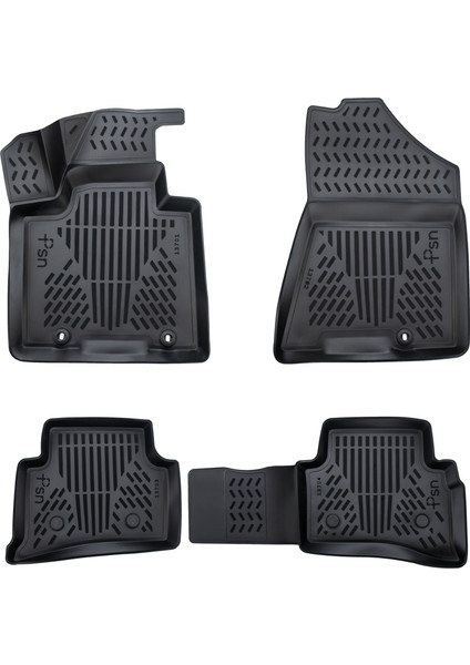 Kia Sportage QL (2016-2021) İle Uyumlu - Araca Özel 3D Paspas