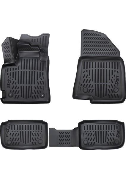 Renault Taliant İle Uyumlu Araca Özel 3D Paspas