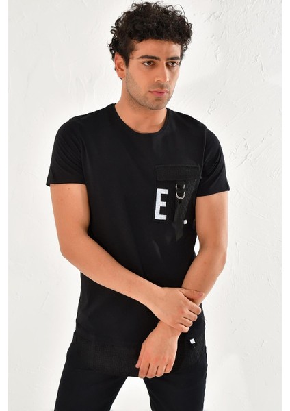 Atş 016 Slim Fit Siyah Spor T-Shirt fiyatları