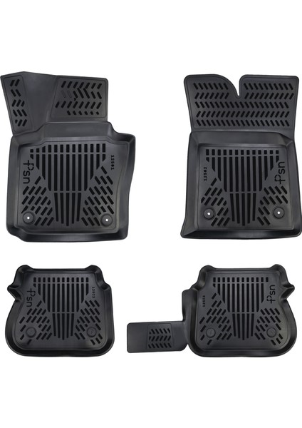 Volkswagen Caddy (2003-2020) İle Uyumlu - Araca Özel 3D Paspas