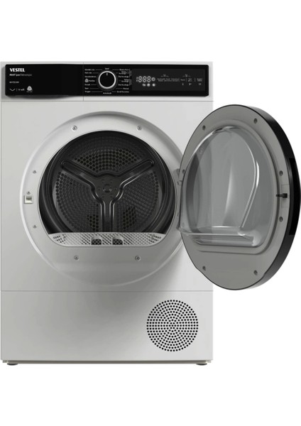 KM 97202 WiFi’li 9 Kg Isı Pompalı Kurutma Makinesi – A++ Enerji Sınıfı, Çocuk Kilidi, Akıllı Nem Sensörü, Hızlı Kurutma