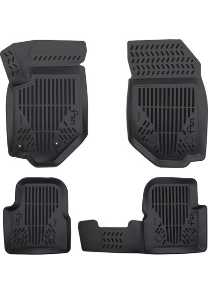 Peugeot 2008 2nd Gen (2020-..) İle Uyumlu Araca Özel Paspas