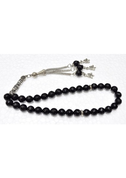 Taş Tesbih Fasetalı Oniks (Tşt 10421)