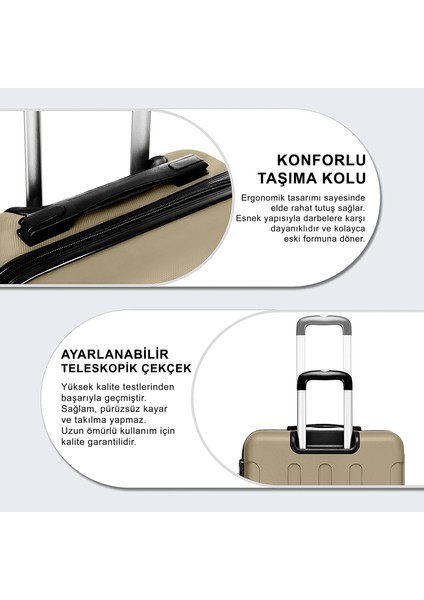 Ultra Hafif Abs Valiz Trıon fırsatları