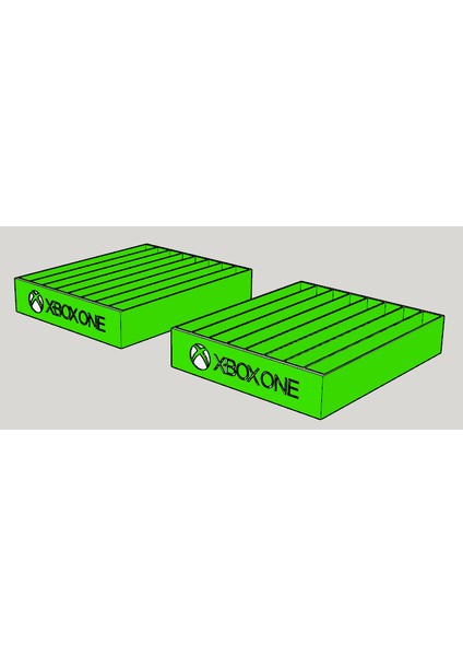 Xbox One Oyun Tutucusu (Sadece Plastik Aparattır!!!) 3D modelleri