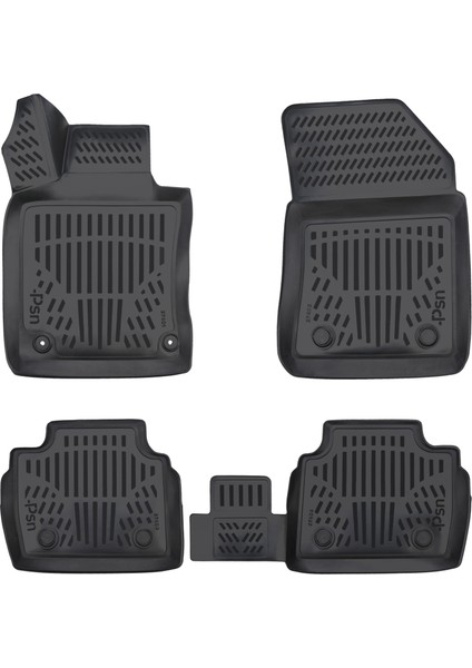 Peugeot 508 (2018-..) Sedan Ile Uyumlu - Araca Özel Paspas