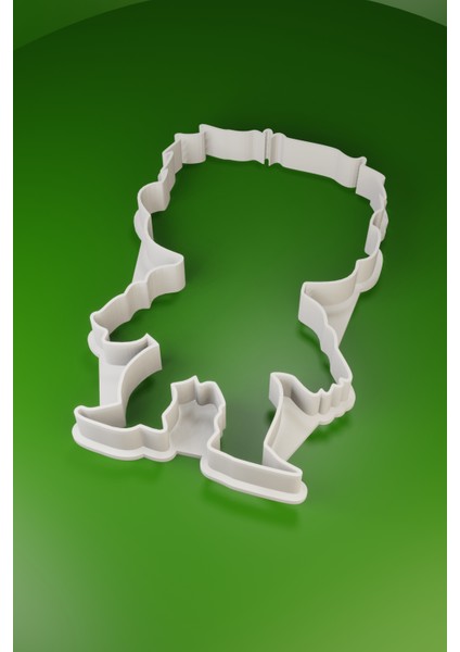 Hulk Kurabiye Kesici (Sadece Plastik Aparattır!!!) 3D modelleri