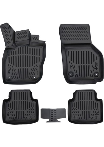 Volkswagen Passat B9 (2023-..) İle Uyumlu - Araca Özel Paspas