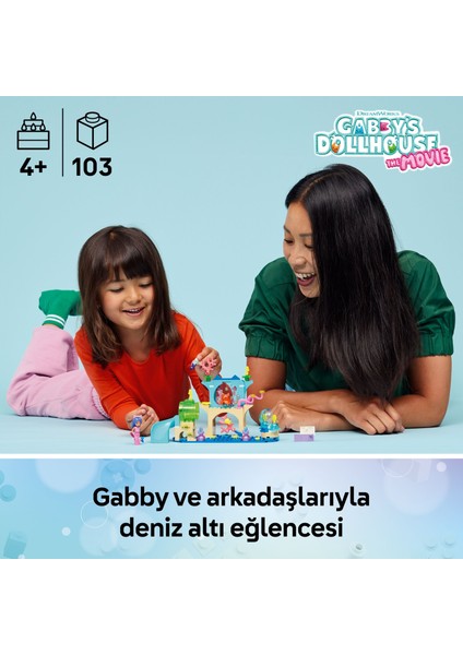 ® Gabby’s Dollhouse Deniz Kızı Gabby’nin Akvaryum Macerası 11204 - 4 Yaş & Üzeri Çocuklar Için Oyuncak Yapım Seti (103 Parça) indirimleri