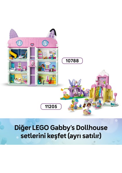 ® Gabby’s Dollhouse Deniz Kızı Gabby’nin Akvaryum Macerası 11204 - 4 Yaş & Üzeri Çocuklar Için Oyuncak Yapım Seti (103 Parça)