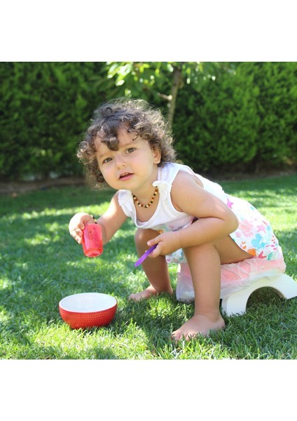 Portatif Katlanır Lazımlık ve Klozet Adaptörü – Hijyenik Plastik, 5 Poşet Hediyeli, Bebek ve Çocuk Kullanımına Uygun