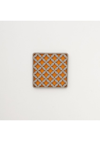 Ahşap Sunumluk|bardak Altlığı(4 Adet)|8*8 CM|BA4005 modelleri